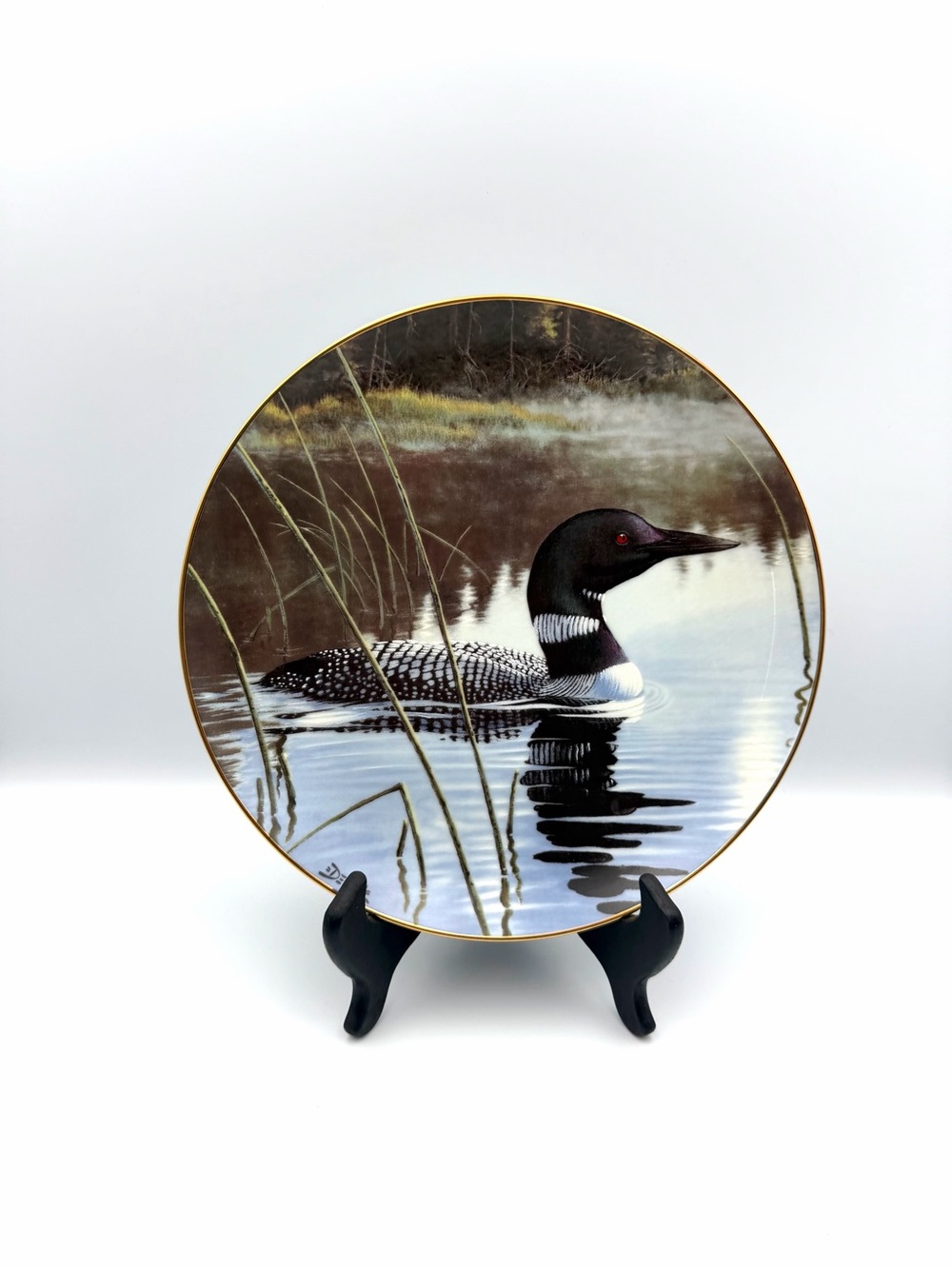 Vintage 1990 Unordinary Accents Derk Hansen Loon Plate #805